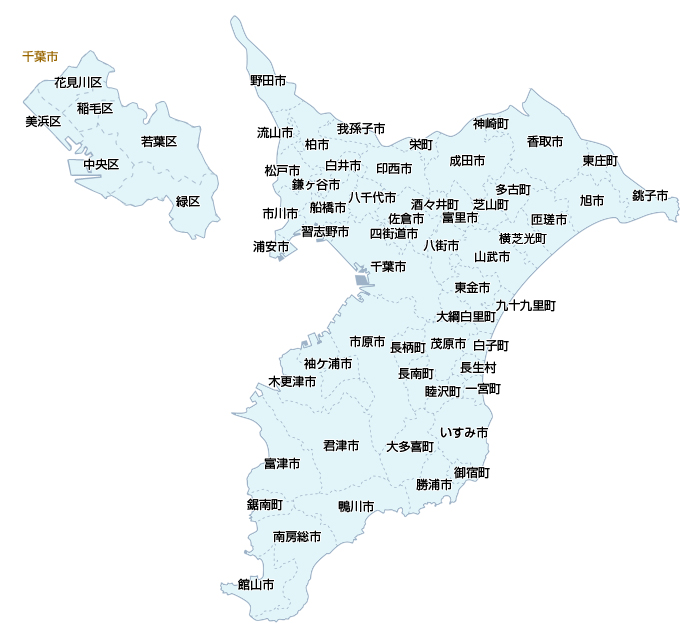 千葉県地図検索